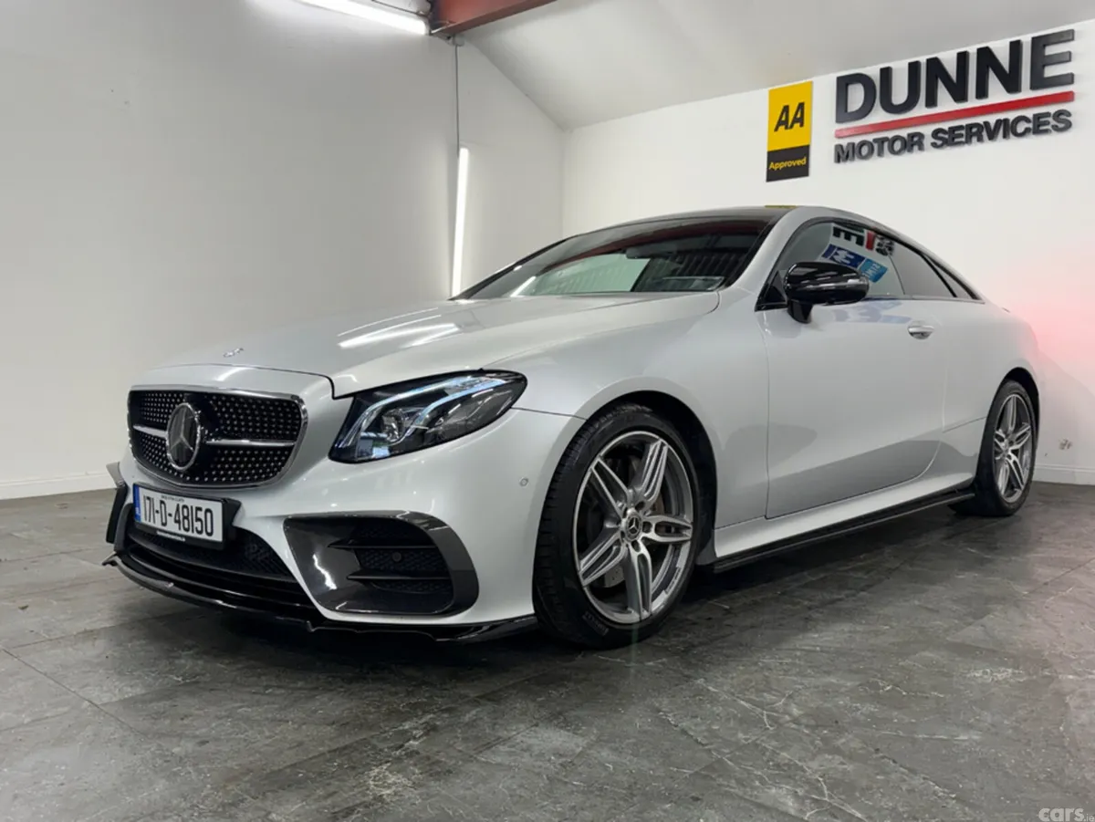 Mercedes-Benz E-Class Coupe, Petrol, 2017, Silver