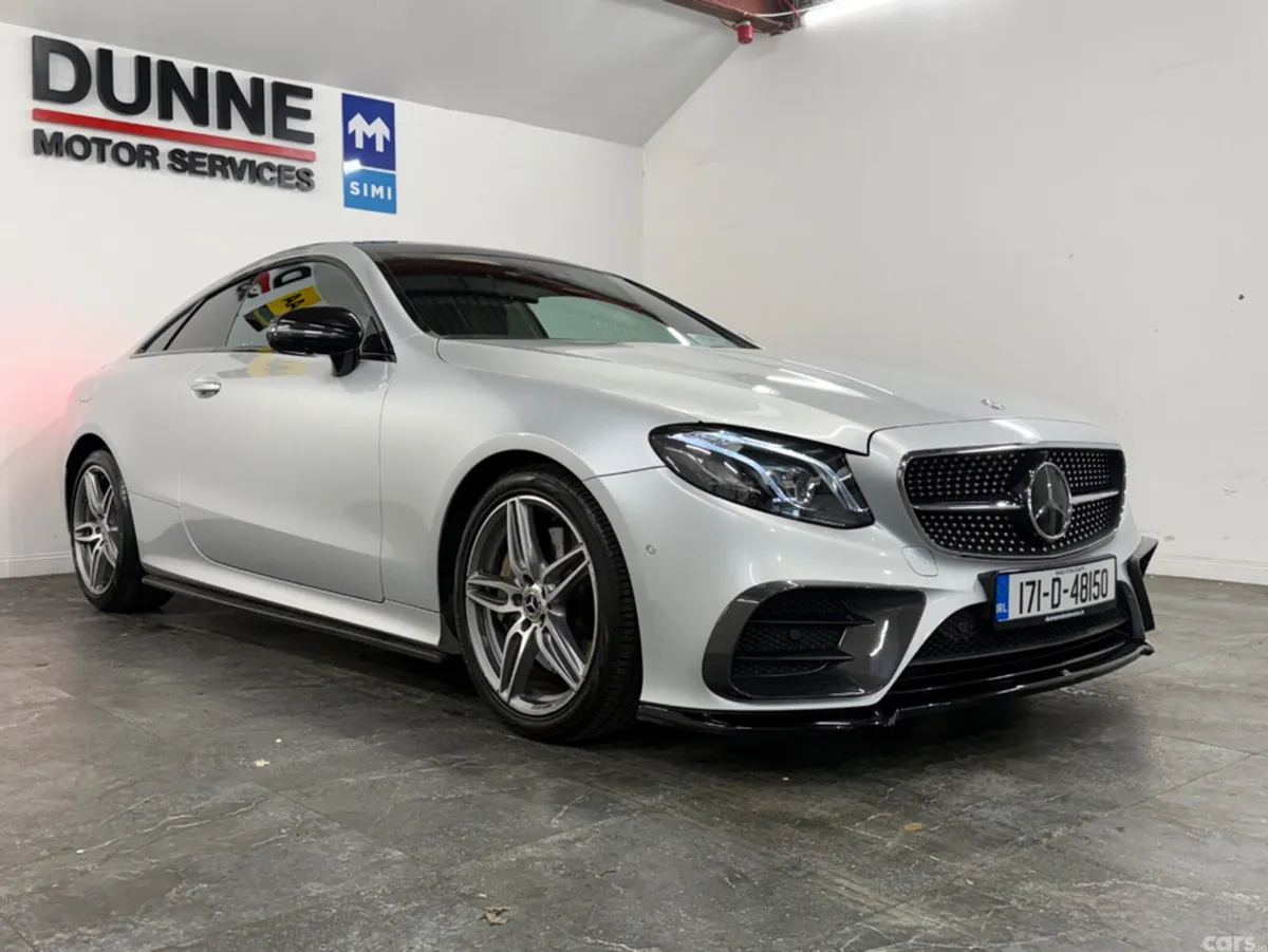 Mercedes-Benz E-Class Coupe, Petrol, 2017, Silver