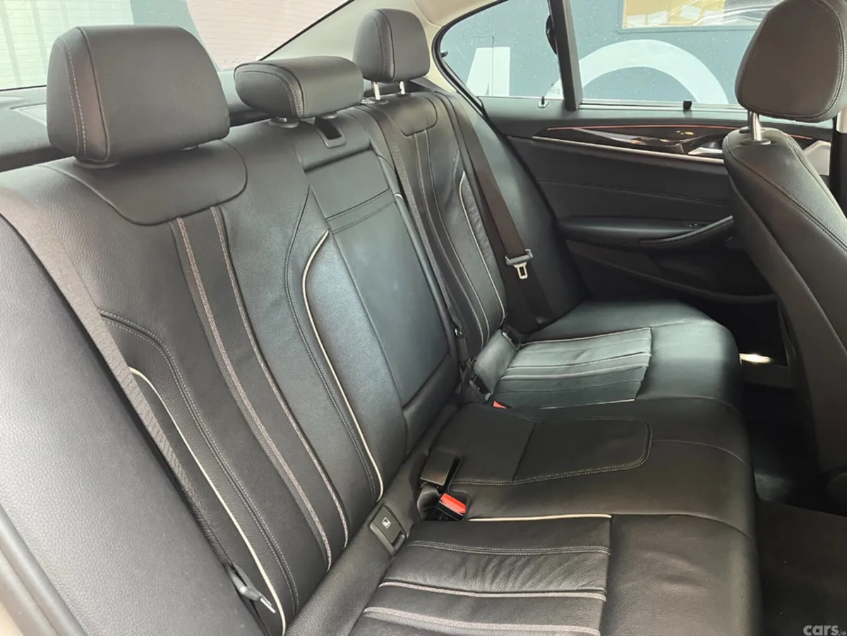 BMW 5-Series Saloon, Diesel, 2018, Gold