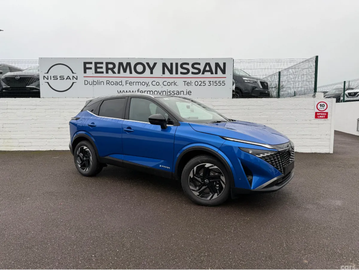 Nissan Qashqai Hatchback, Petrol Hybrid, 2026, Blue