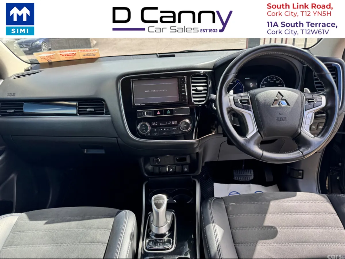 Mitsubishi Outlander SUV, Petrol Plug-in Hybrid, 2018, Black