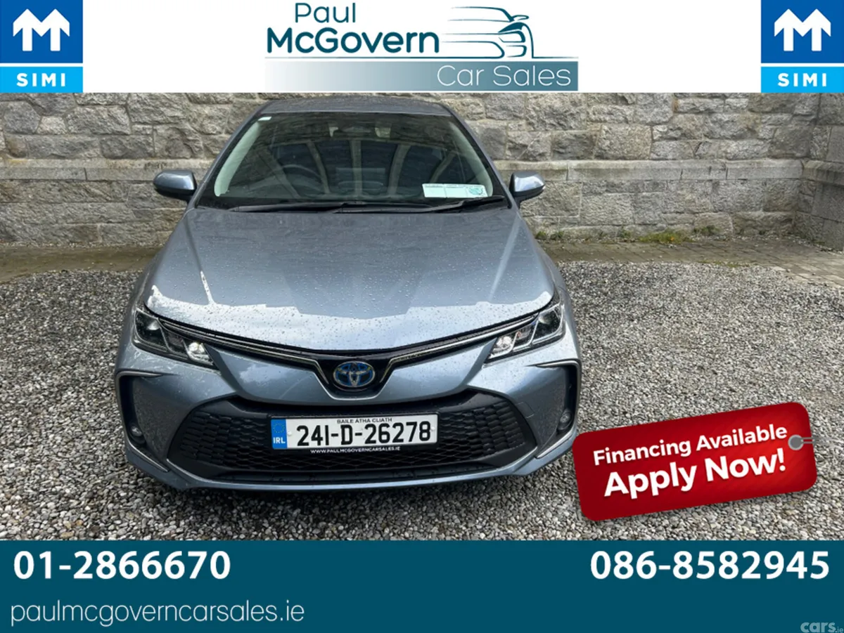 Toyota Corolla Saloon, Petrol Hybrid, 2024, Grey