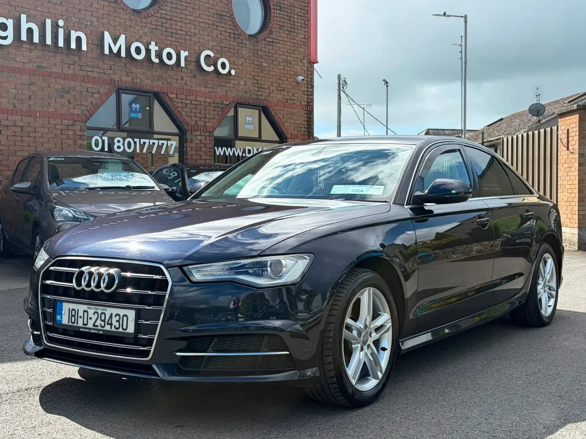 Audi A6 Saloon, Diesel, 2018, Blue