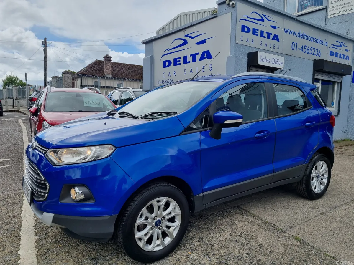 Ford EcoSport SUV, Diesel, 2015, Blue