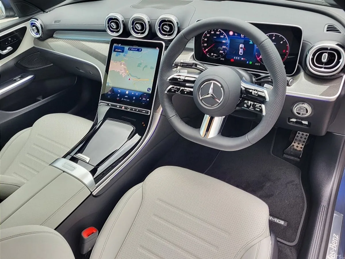 Mercedes-Benz C-Class Saloon, Diesel Hybrid, 2027, Blue