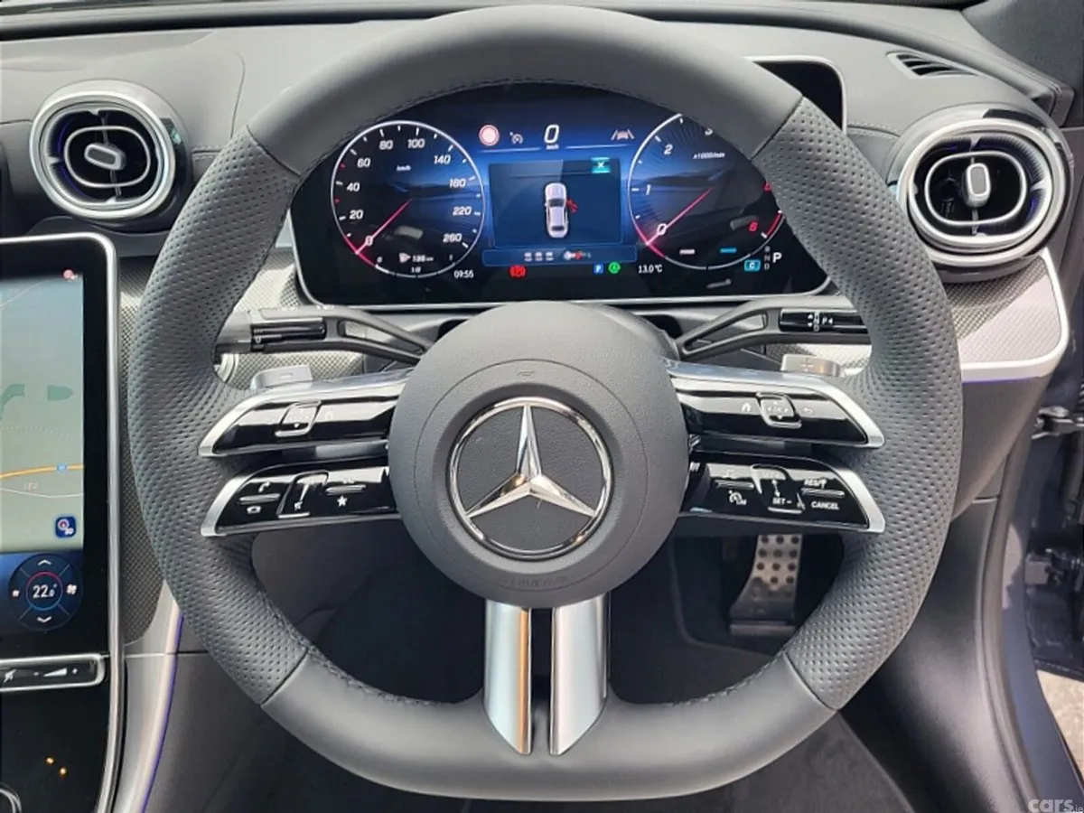 Mercedes-Benz C-Class Saloon, Diesel Hybrid, 2027, Blue