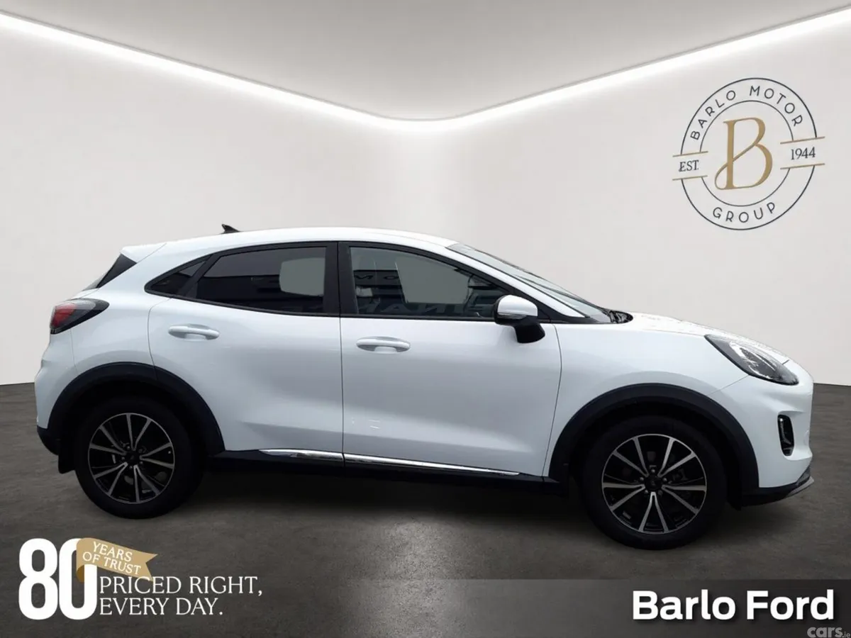 Ford Puma MPV, Petrol Hybrid, 2024, White