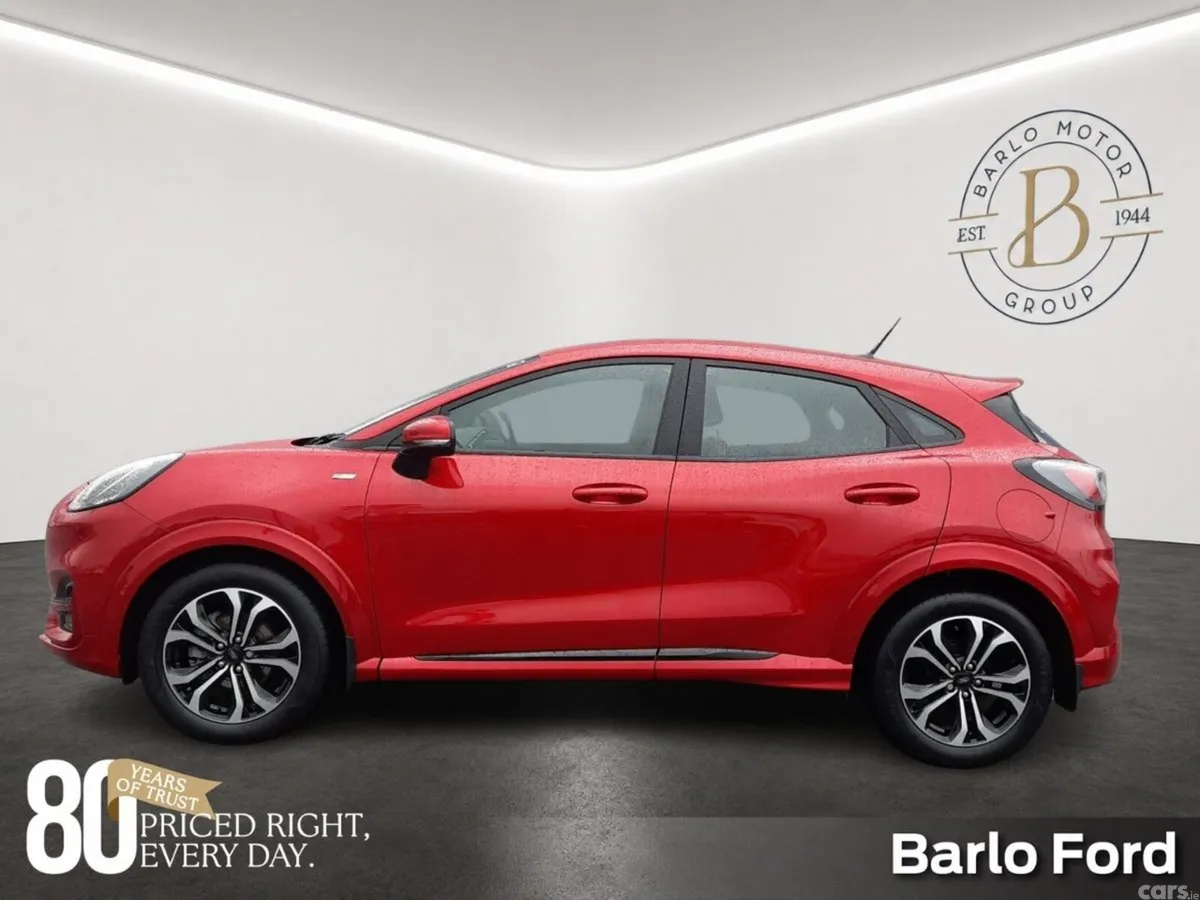 Ford Puma MPV, Petrol Hybrid, 2023, Red