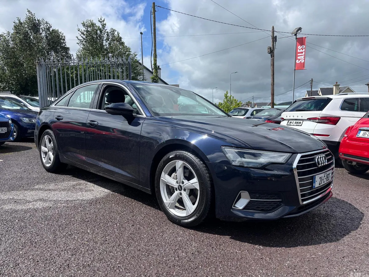 Audi A6 Saloon, Diesel, 2021, Blue