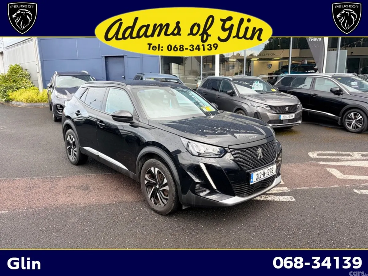 Peugeot 2008 SUV, Petrol, 2021, Black
