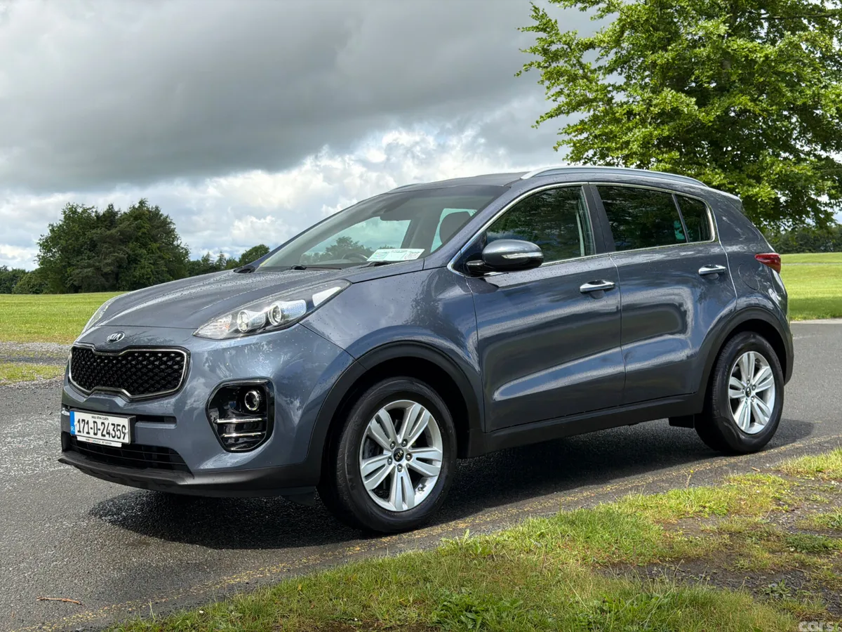 Kia Sportage SUV, Diesel, 2017, Blue