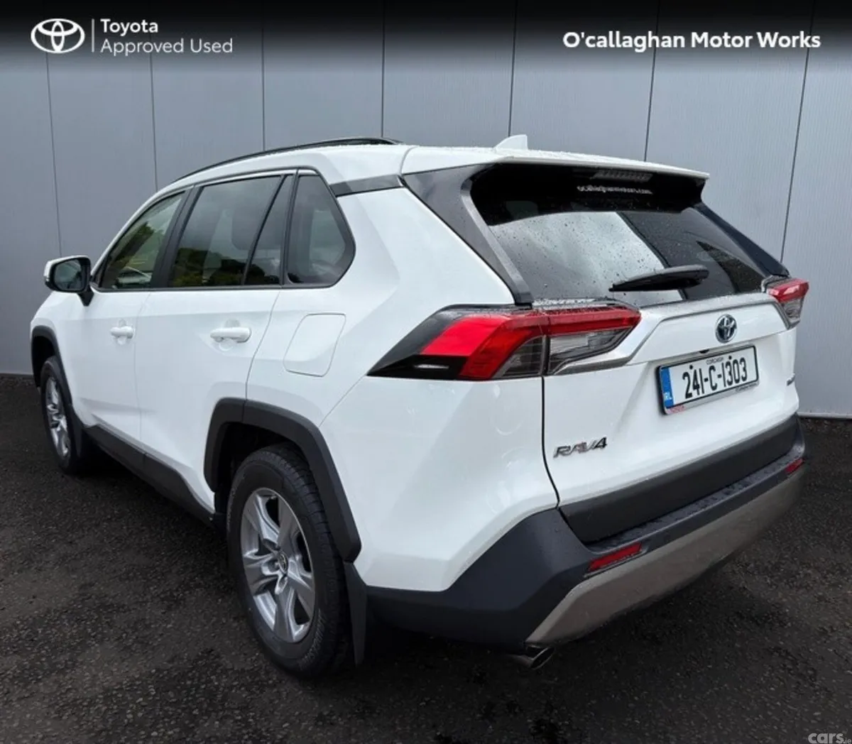 Toyota RAV4 SUV, Petrol Hybrid, 2024, White
