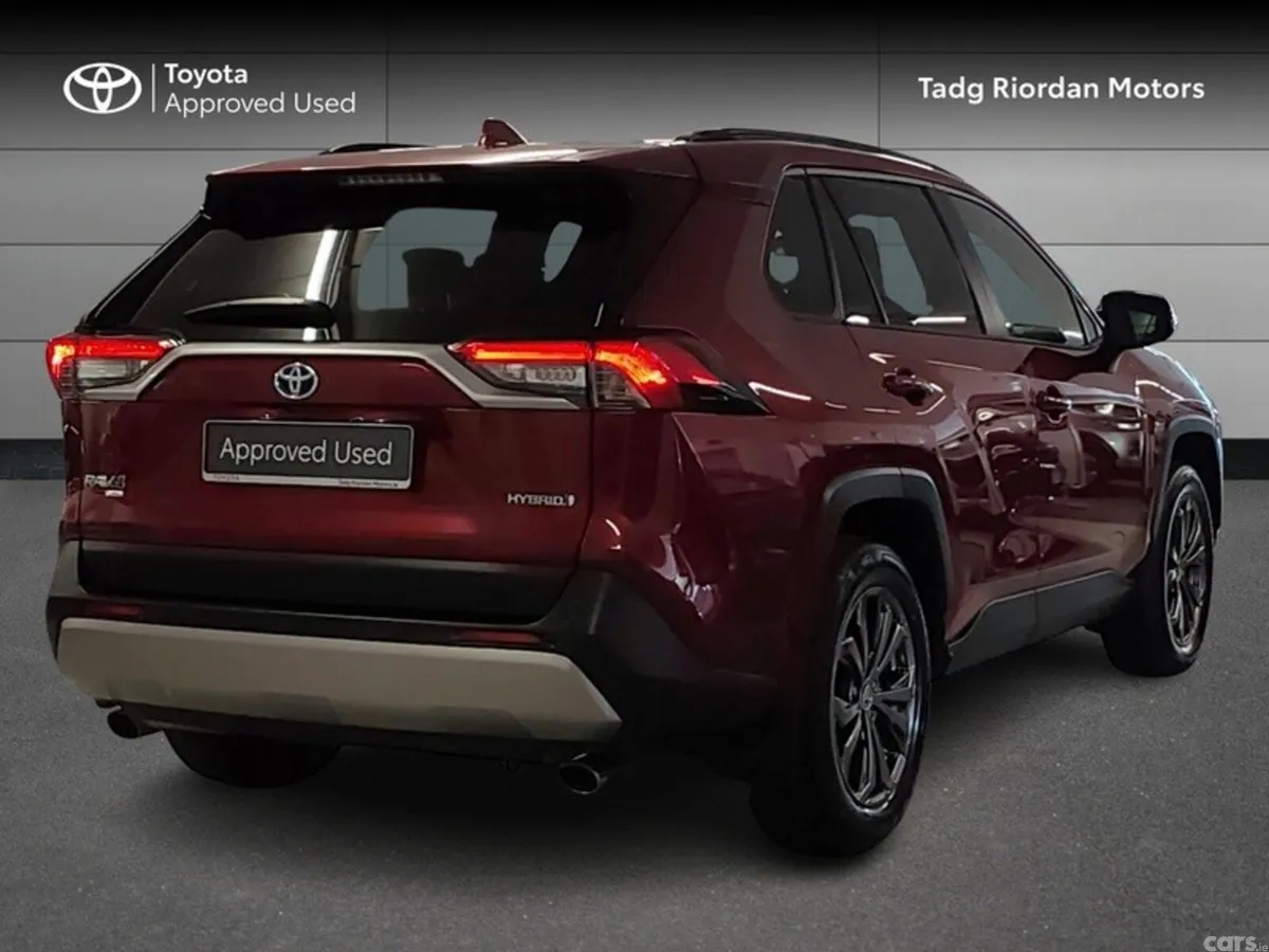 Toyota RAV4 SUV, Petrol Hybrid, 2022, Red
