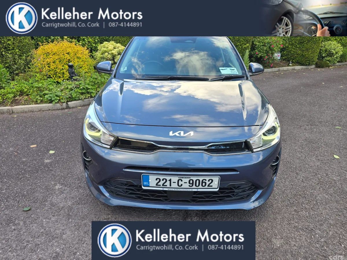 Kia Rio Hatchback, Gas, 2022, Blue