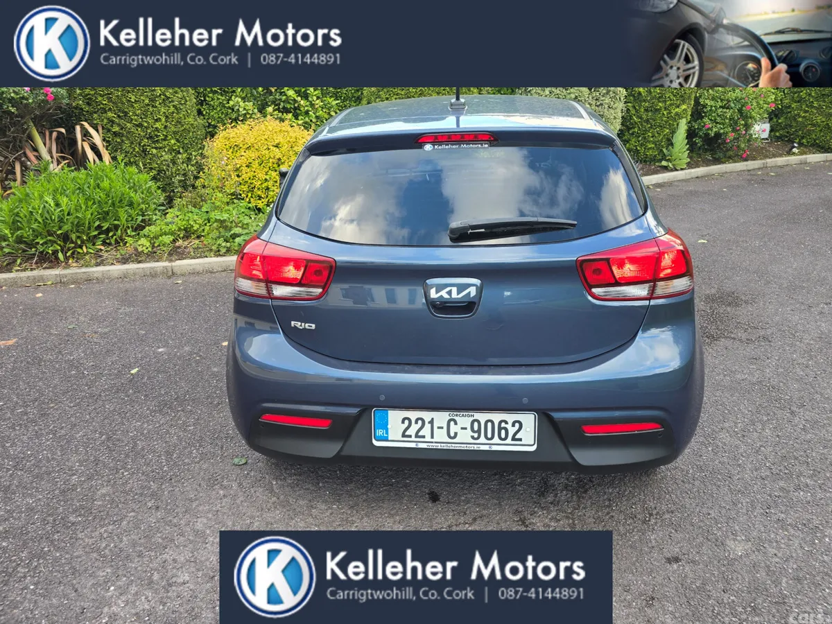 Kia Rio Hatchback, Gas, 2022, Blue