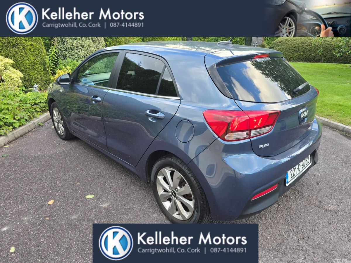 Kia Rio Hatchback, Gas, 2022, Blue