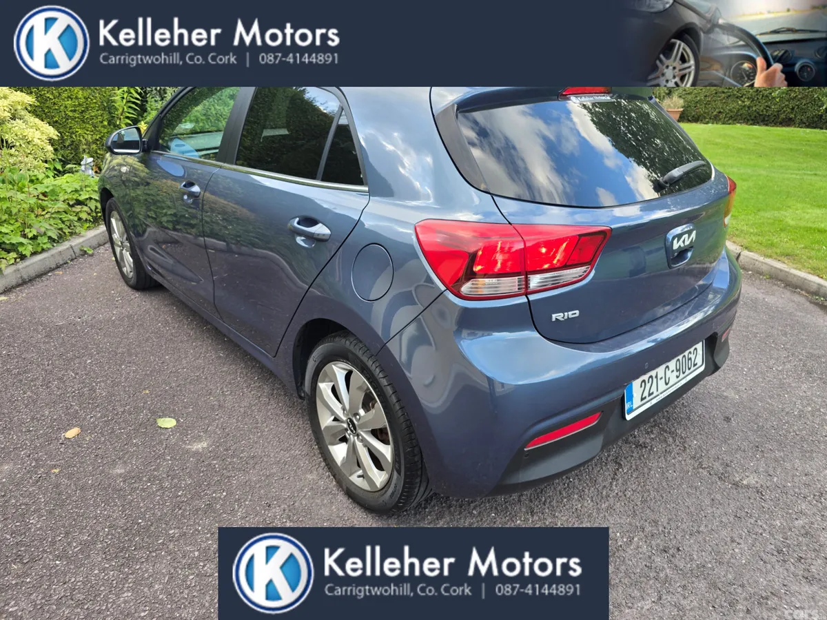 Kia Rio Hatchback, Gas, 2022, Blue
