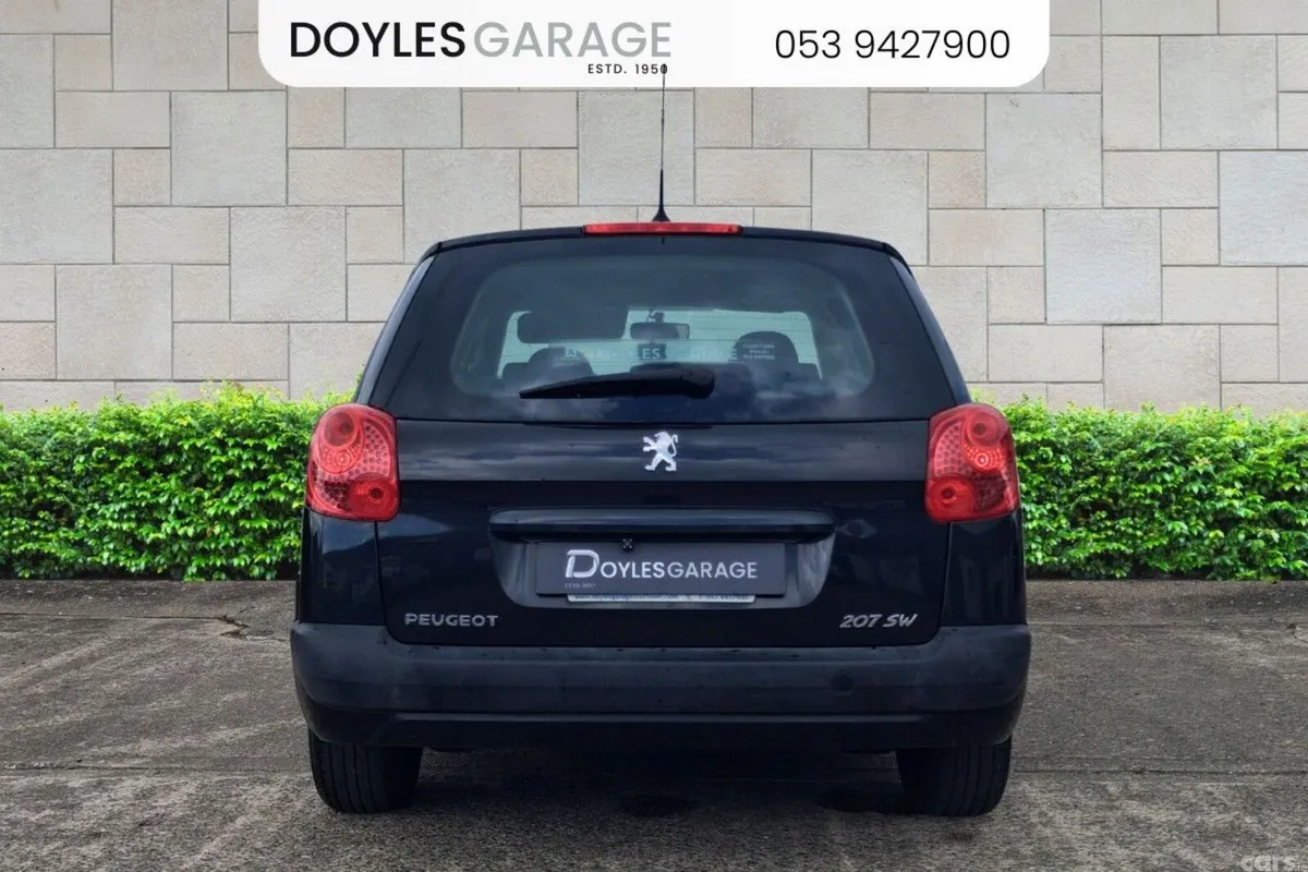 Peugeot 207 Estate, Diesel, 2009, Black
