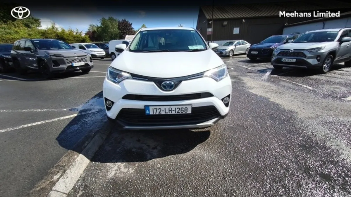Toyota RAV4 SUV, Petrol Hybrid, 2017, White