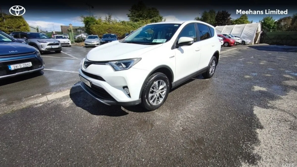 Toyota RAV4 SUV, Petrol Hybrid, 2017, White