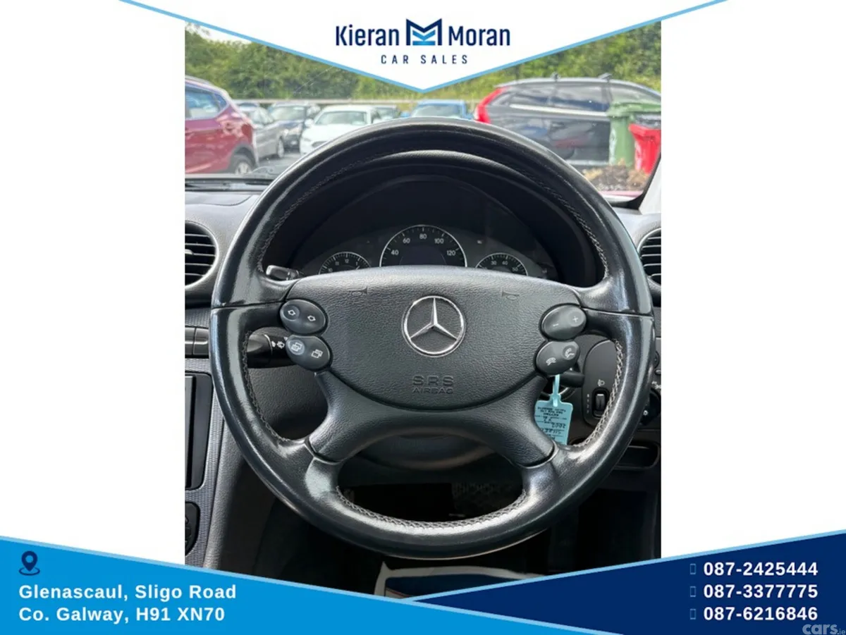 Mercedes-Benz CLK Coupe, Petrol, 2002, Silver