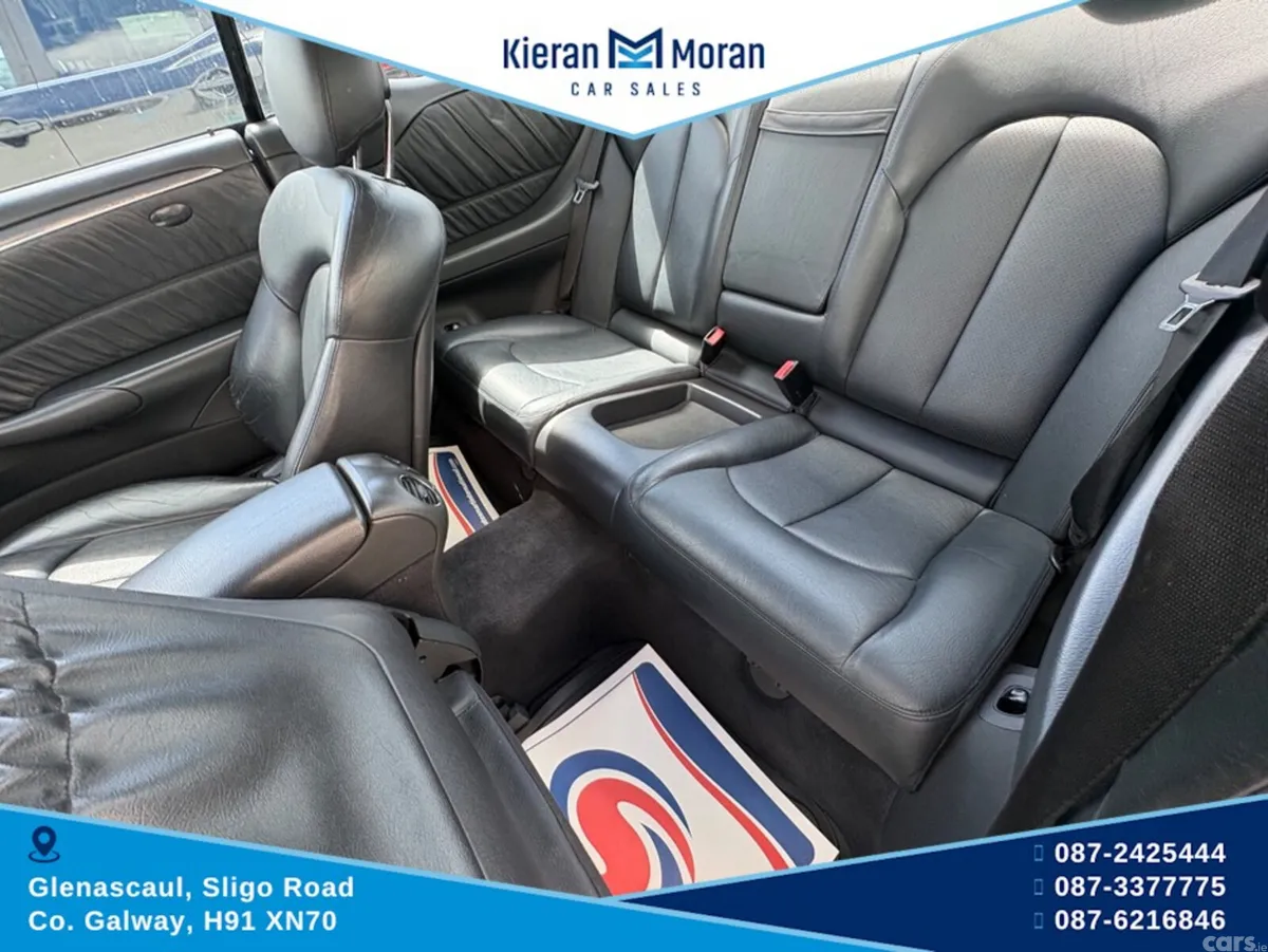 Mercedes-Benz CLK Coupe, Petrol, 2002, Silver