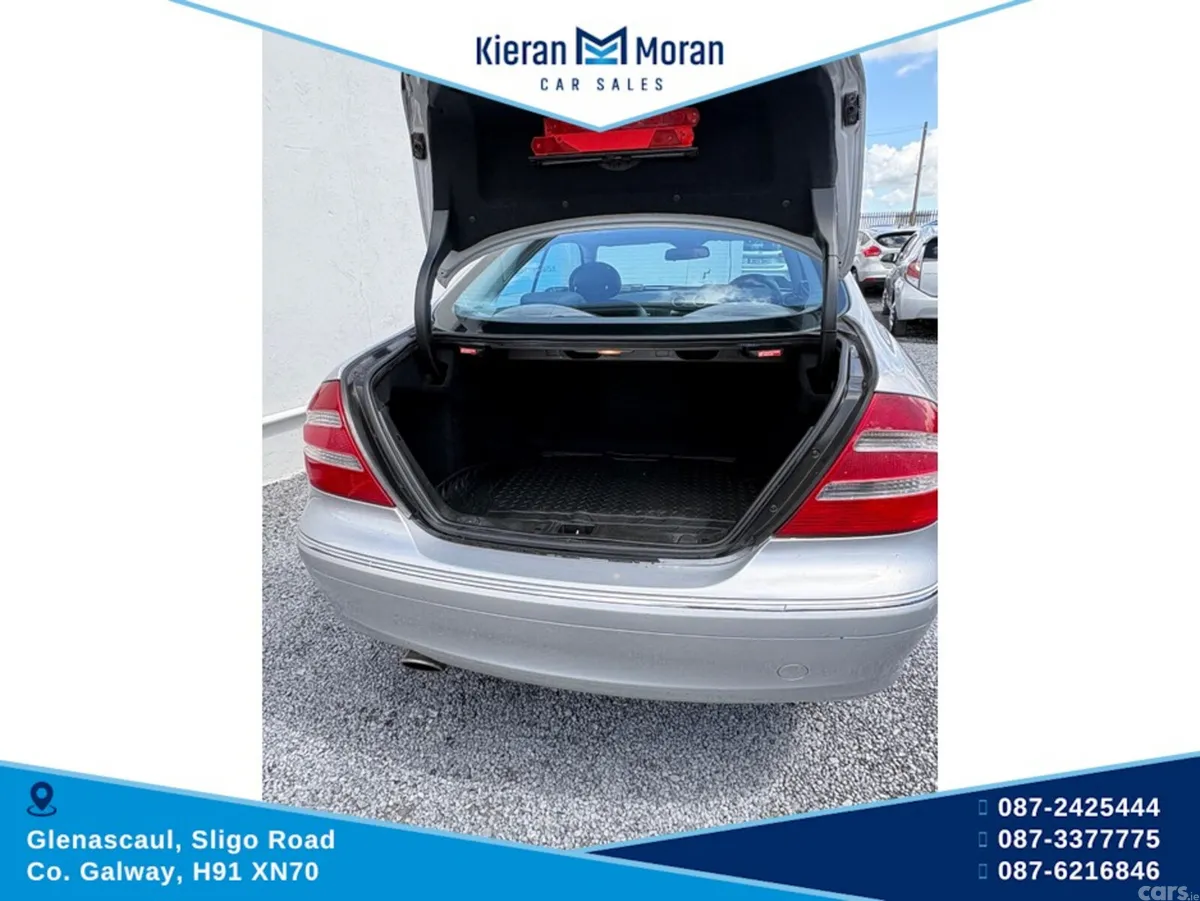 Mercedes-Benz CLK Coupe, Petrol, 2002, Silver