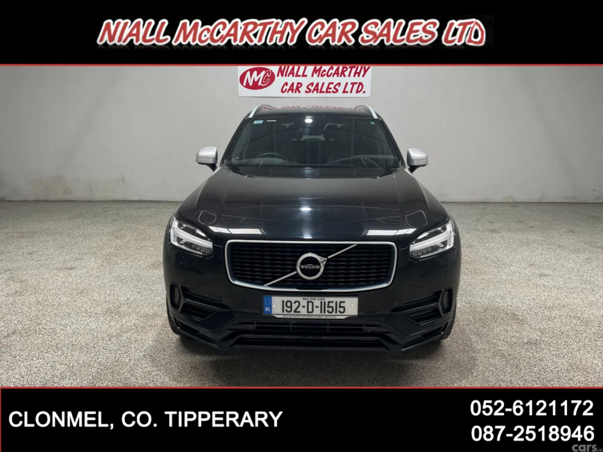 Volvo XC90 SUV, Petrol Plug-in Hybrid, 2019, Black