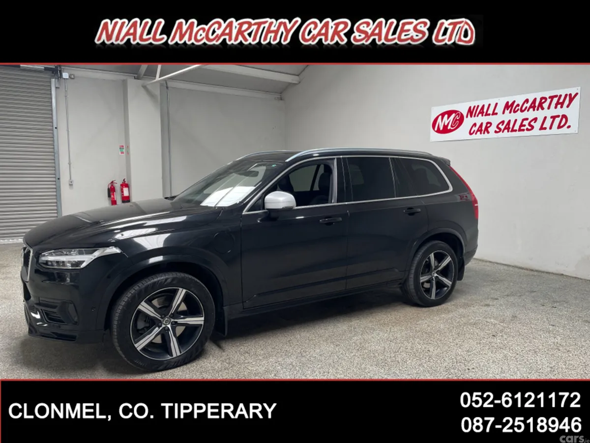 Volvo XC90 SUV, Petrol Plug-in Hybrid, 2019, Black