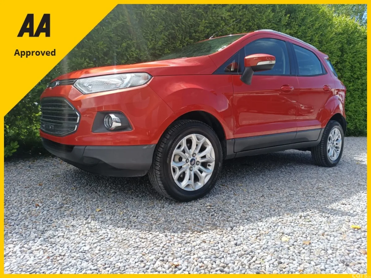 Ford EcoSport SUV, Petrol, 2015, Orange