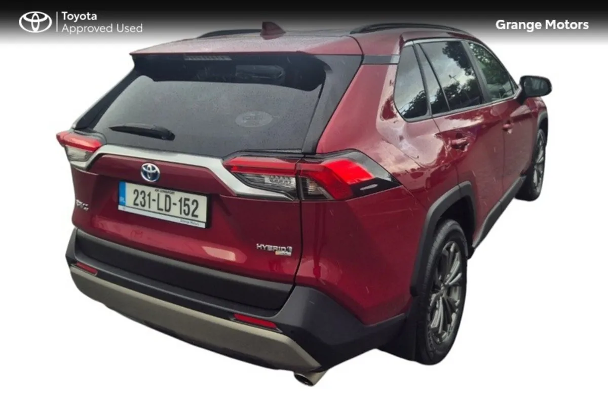 Toyota RAV4 SUV, Petrol Hybrid, 2023, Red