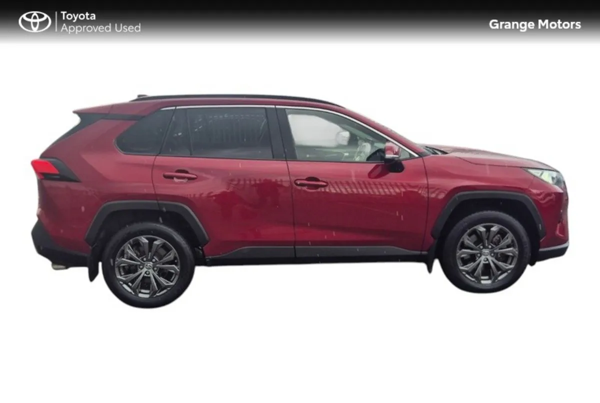 Toyota RAV4 SUV, Petrol Hybrid, 2023, Red
