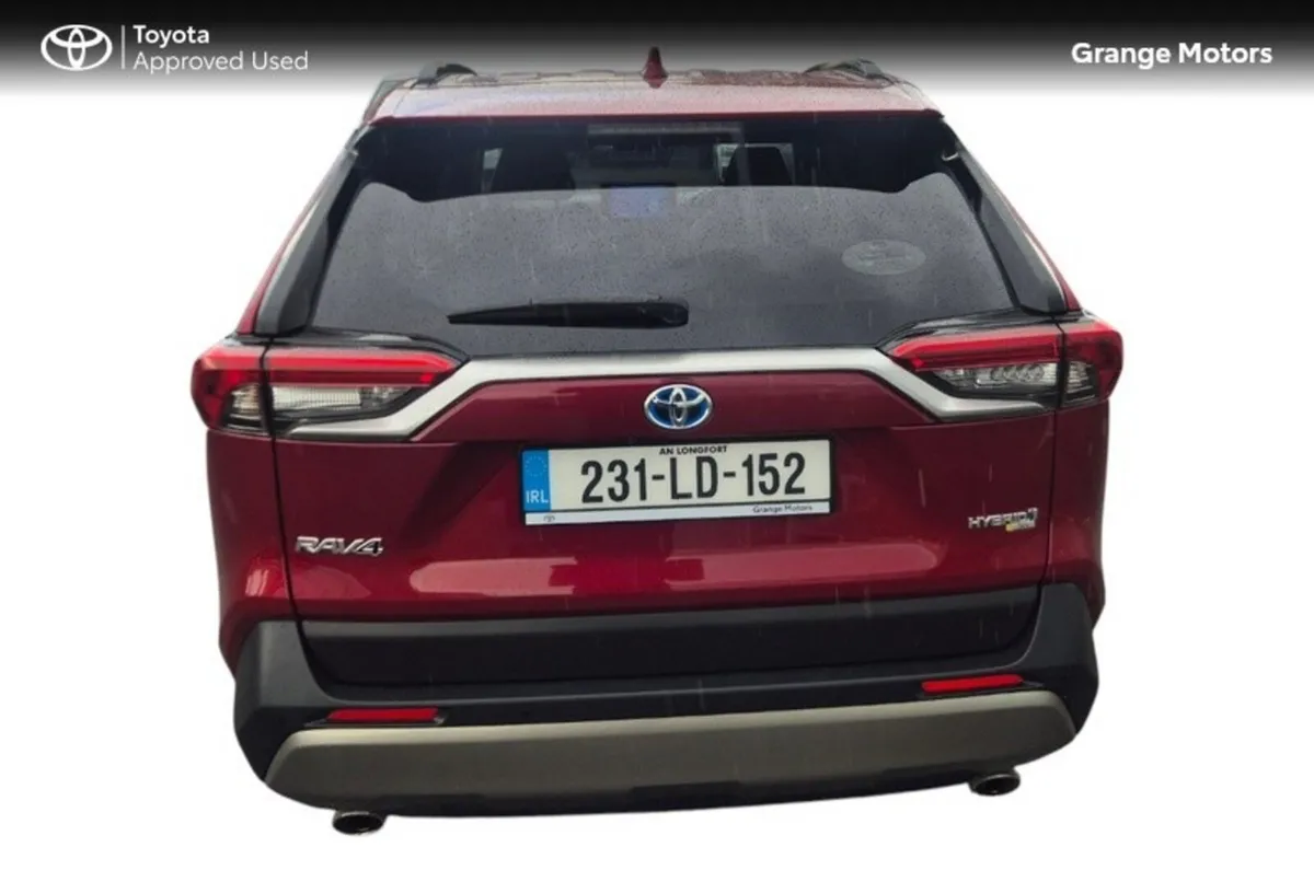 Toyota RAV4 SUV, Petrol Hybrid, 2023, Red