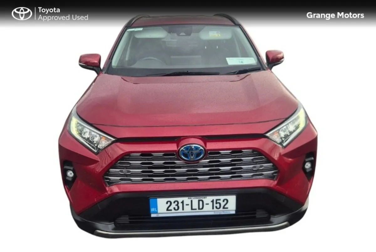 Toyota RAV4 SUV, Petrol Hybrid, 2023, Red