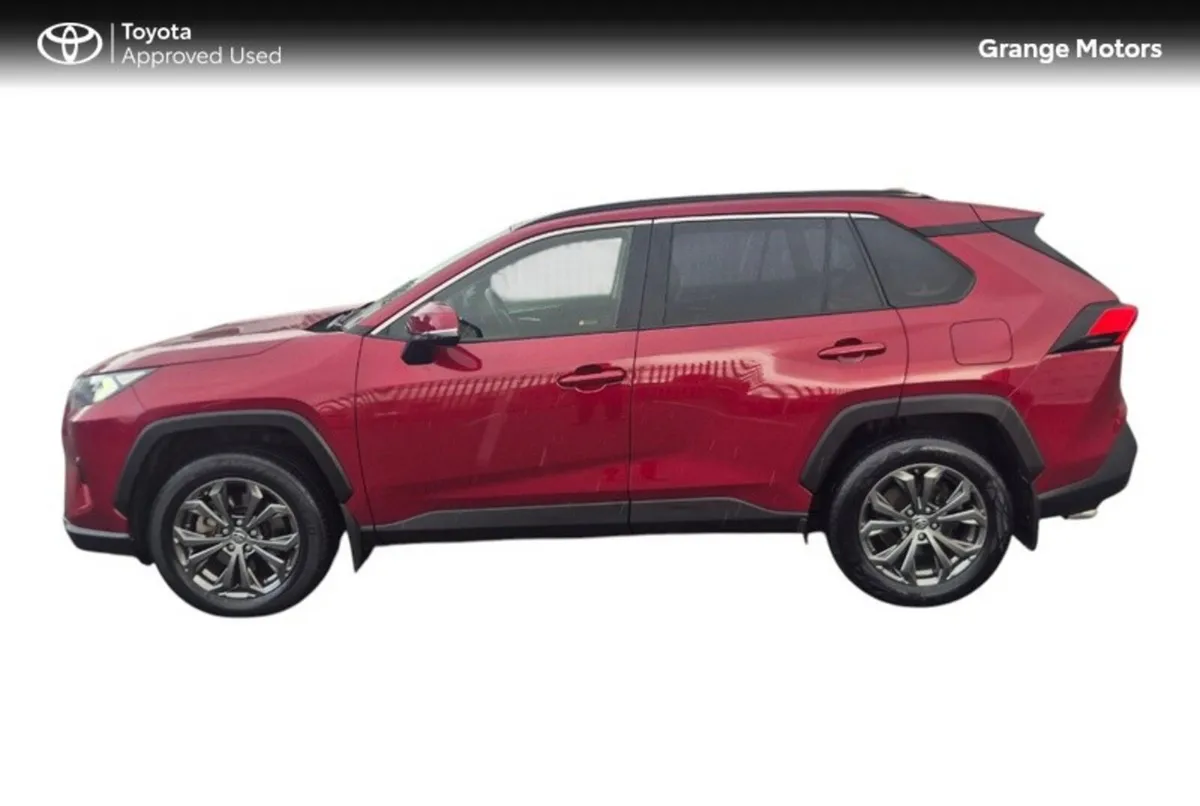 Toyota RAV4 SUV, Petrol Hybrid, 2023, Red