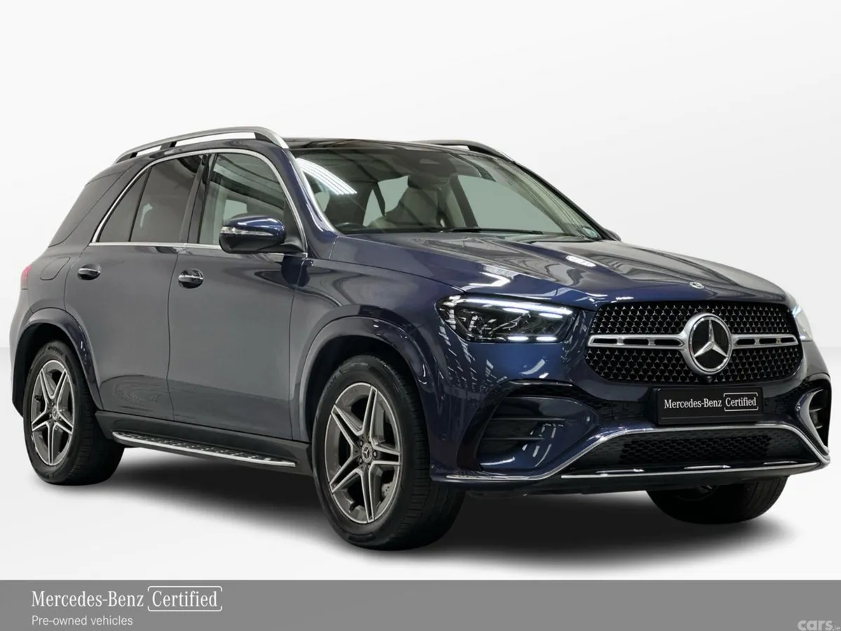 Mercedes-Benz GLE SUV, Diesel Plug-in Hybrid, 2024, Blue