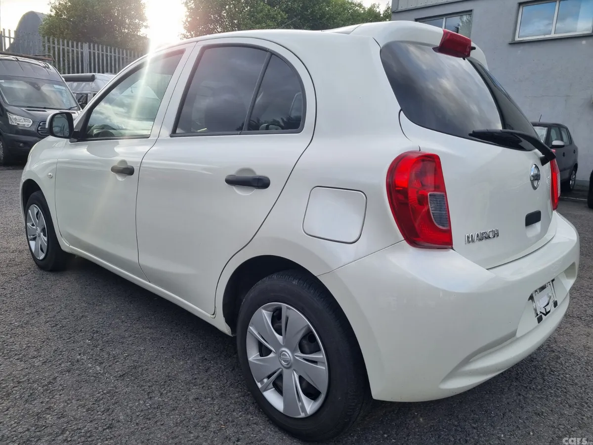 Nissan March Hatchback, Petrol, 2016, White