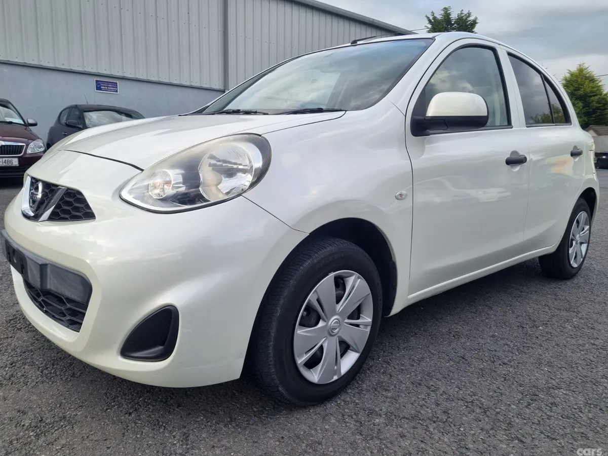 Nissan March Hatchback, Petrol, 2016, White