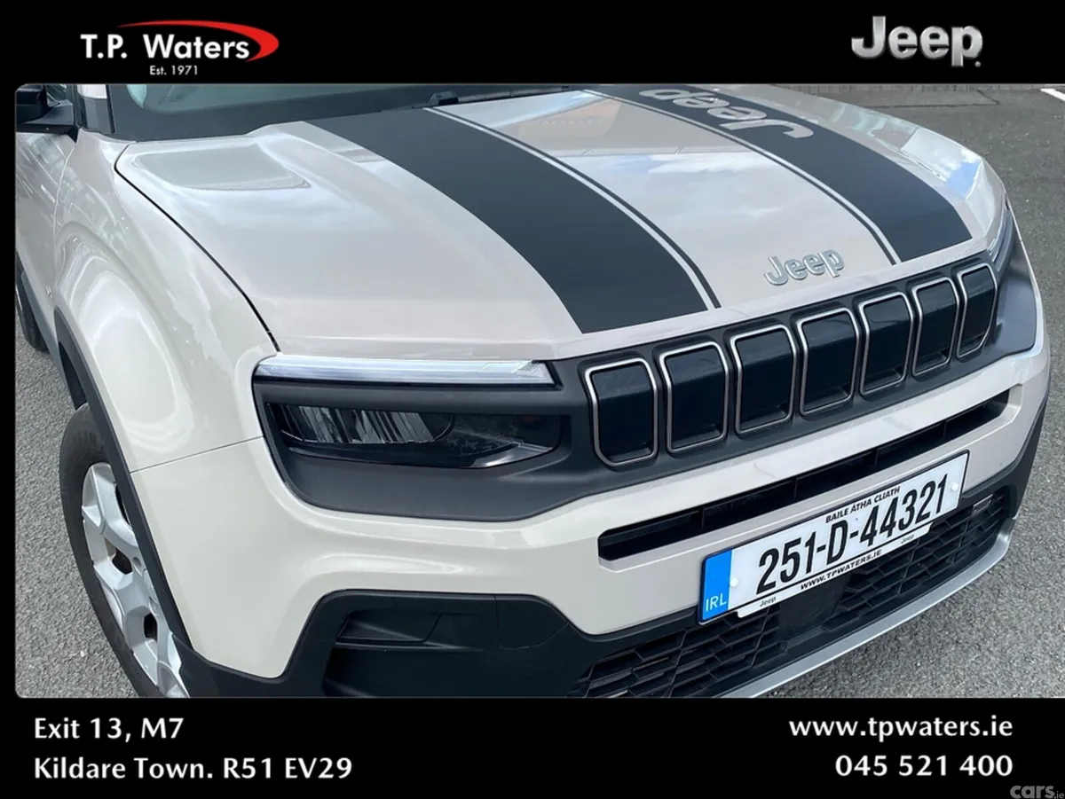 Jeep Avenger MPV, Petrol, 2025, Grey