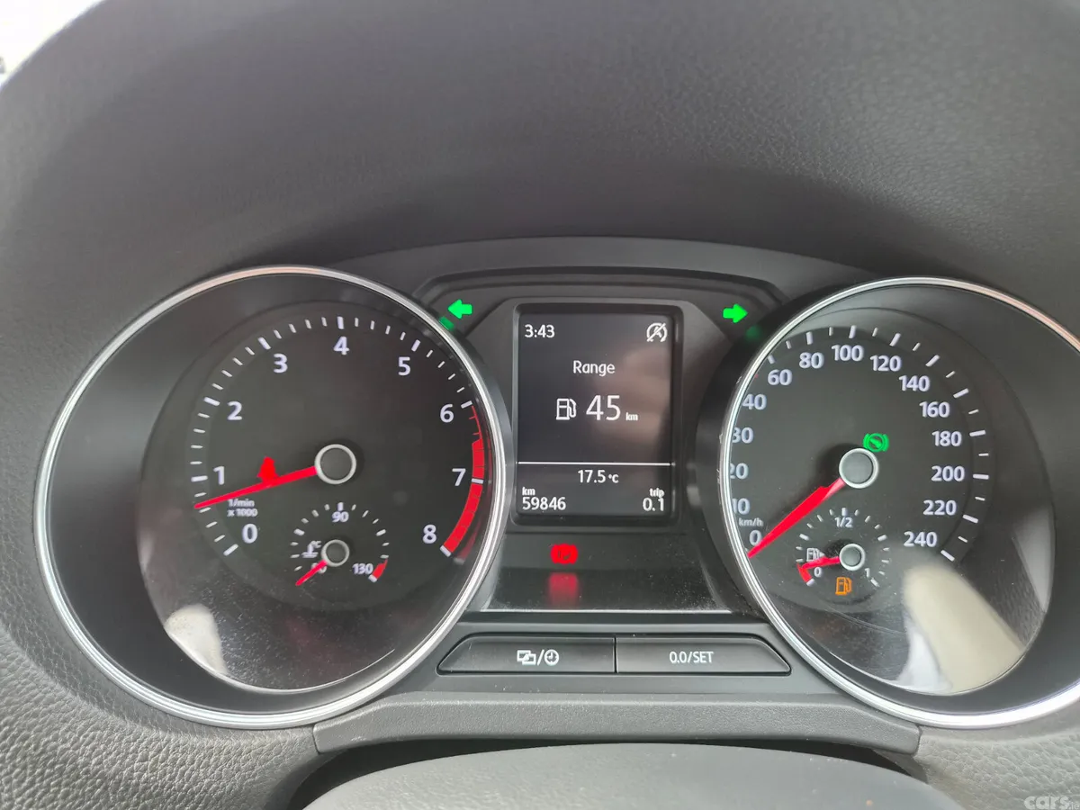 Volkswagen Polo Hatchback, Petrol, 2015, Red