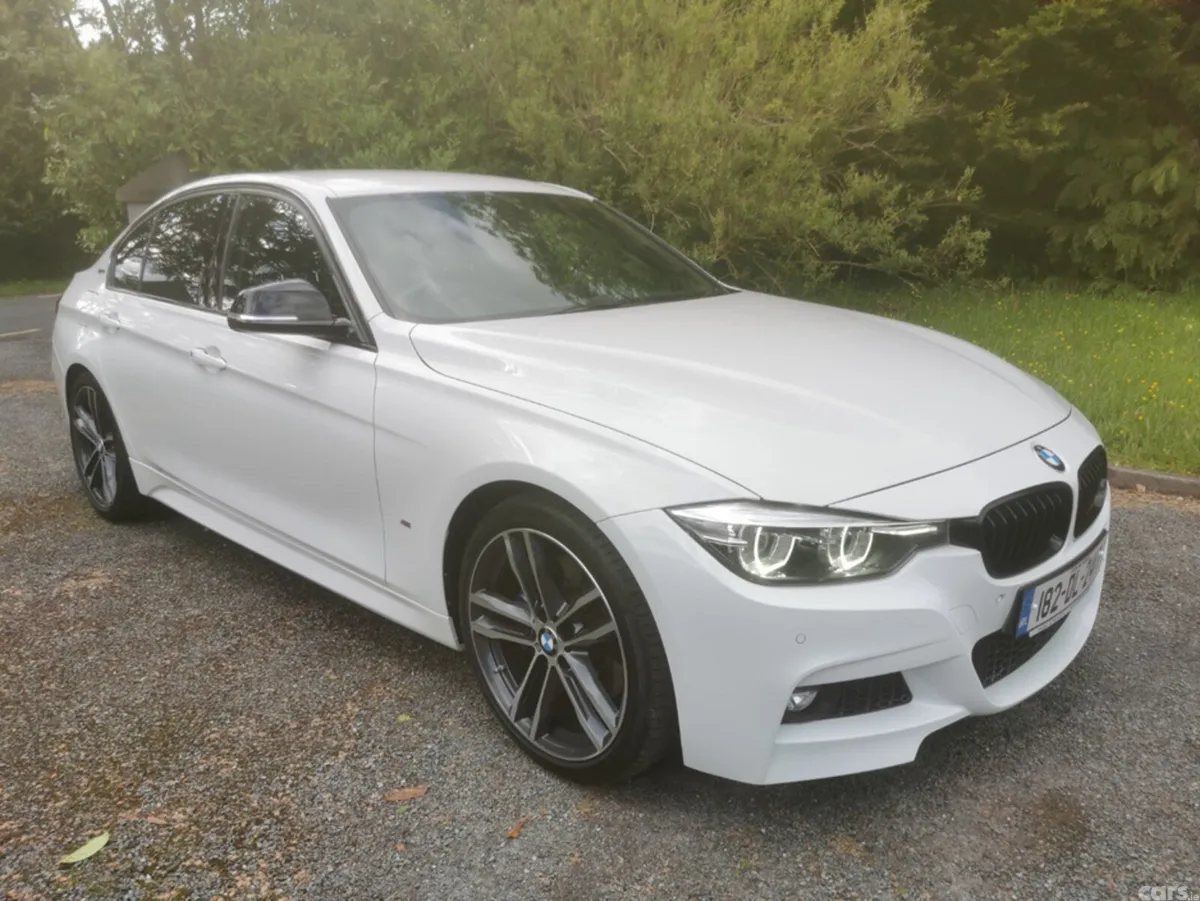 BMW 3-Series Saloon, Petrol Hybrid, 2018, White