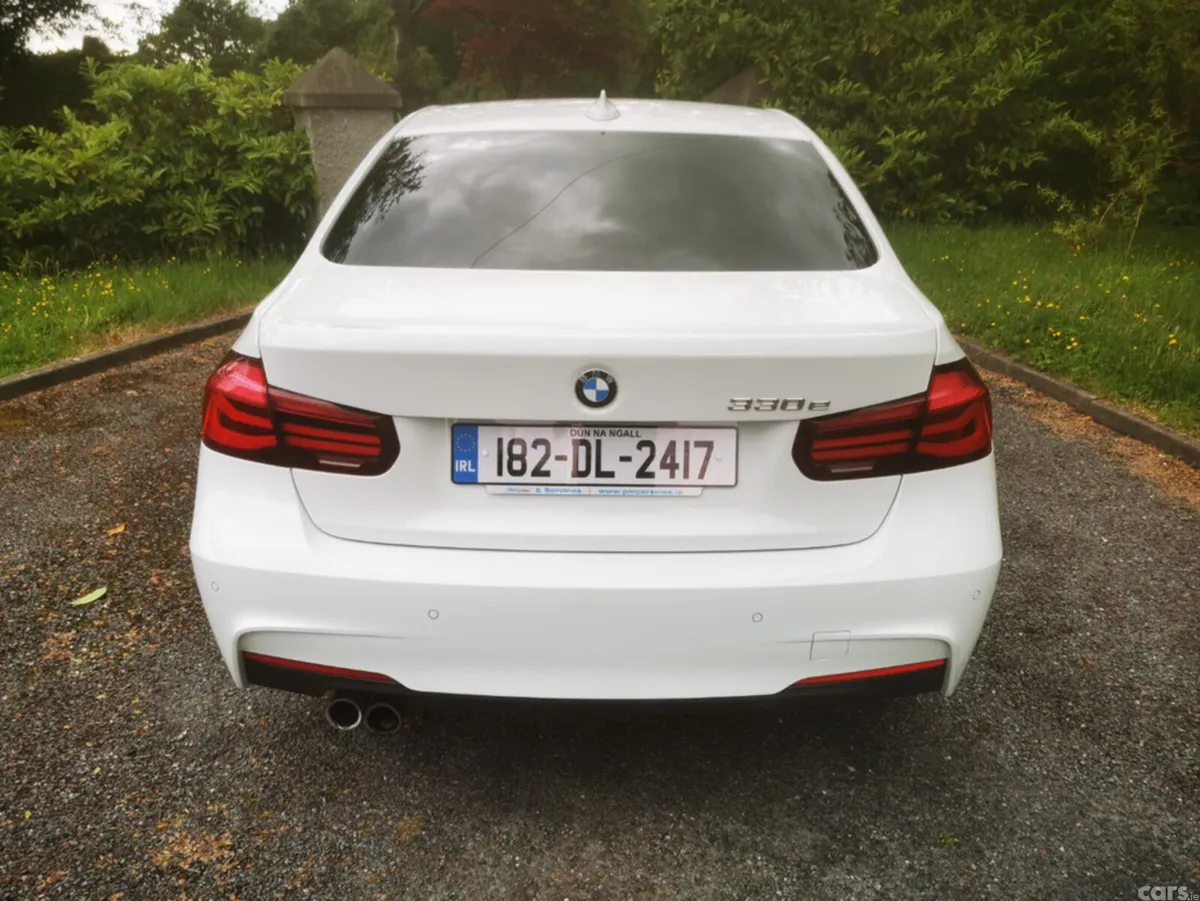 BMW 3-Series Saloon, Petrol Hybrid, 2018, White