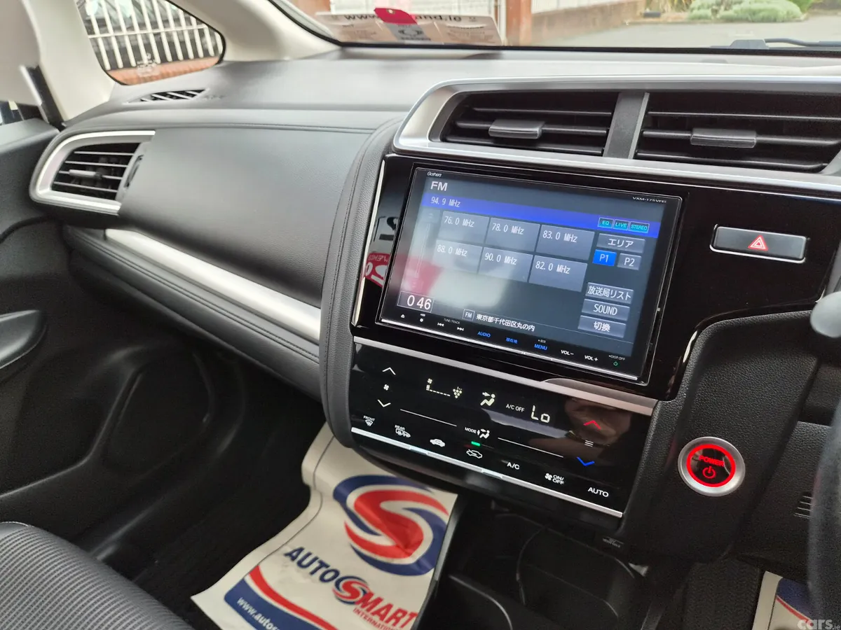 Honda Fit Hatchback, Petrol Hybrid, 2017, White