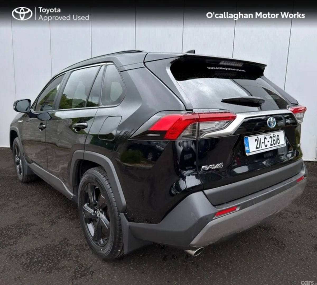 Toyota RAV4 SUV, Petrol Hybrid, 2021, Black