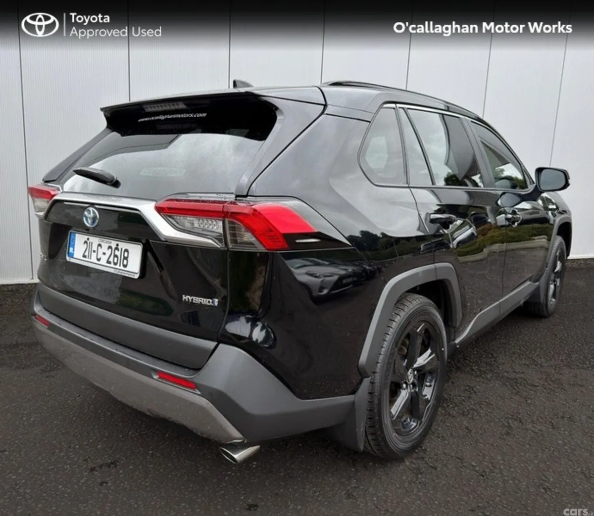 Toyota RAV4 SUV, Petrol Hybrid, 2021, Black