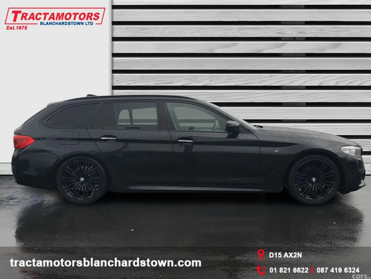 BMW 5-Series Estate, Diesel, 2018, Black