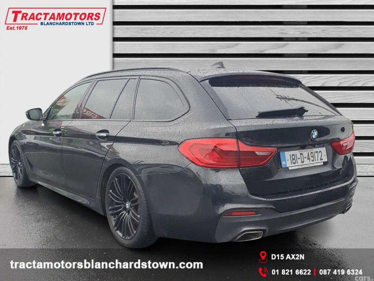 BMW 5-Series Estate, Diesel, 2018, Black