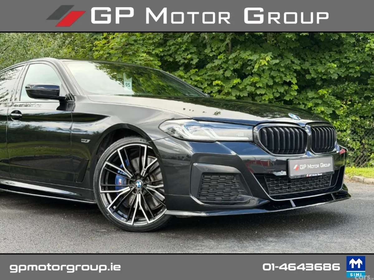 BMW 5-Series Saloon, Petrol Plug-in Hybrid, 2023, Black