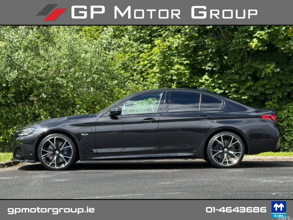BMW 5-Series Saloon, Petrol Plug-in Hybrid, 2023, Black
