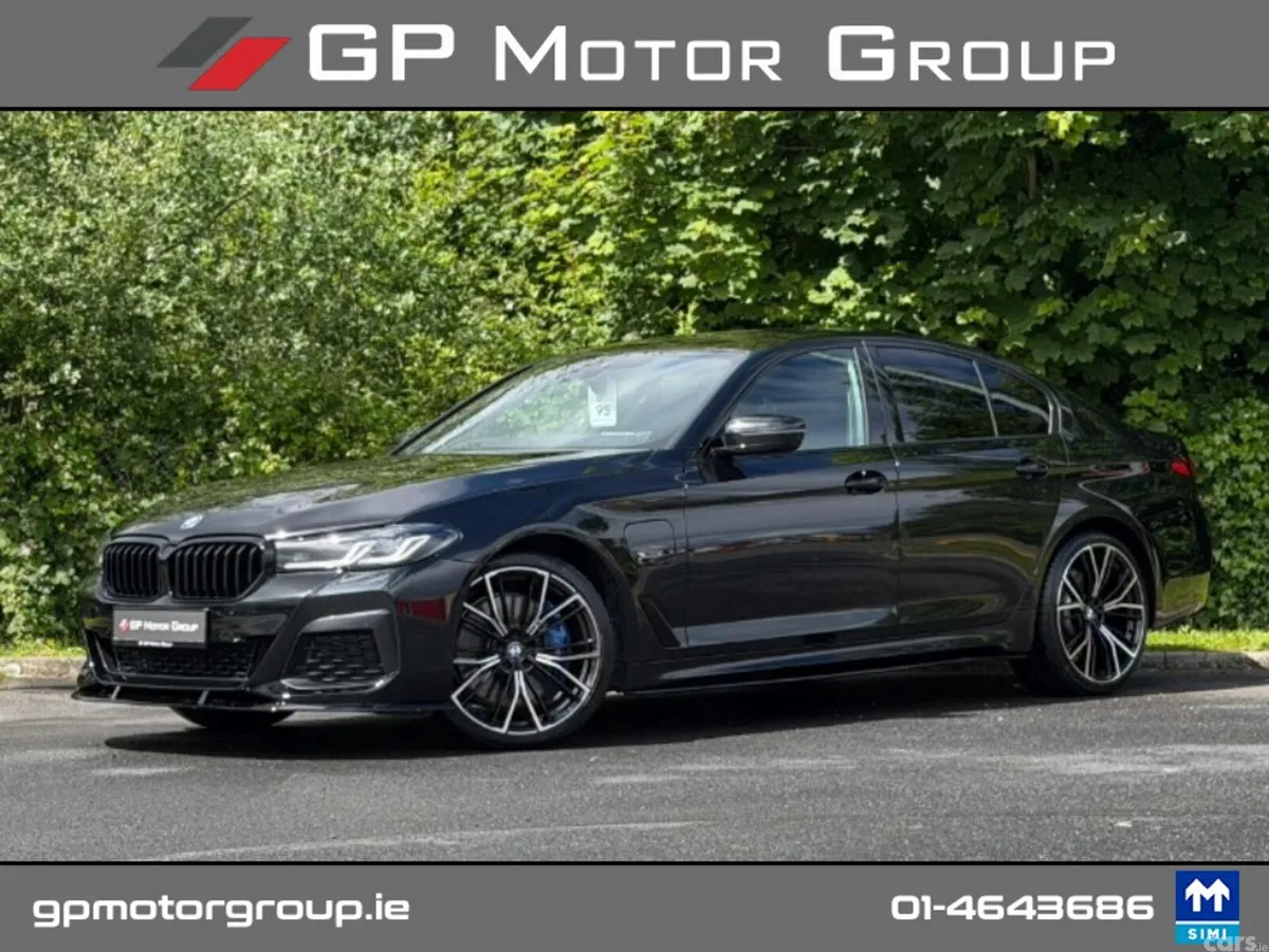 BMW 5-Series Saloon, Petrol Plug-in Hybrid, 2023, Black